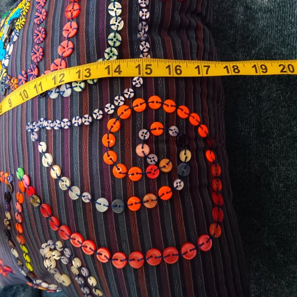 pillowcases for sofa pillows pillow cover Square Pillow Case button embroidery - Picture 8 of 8